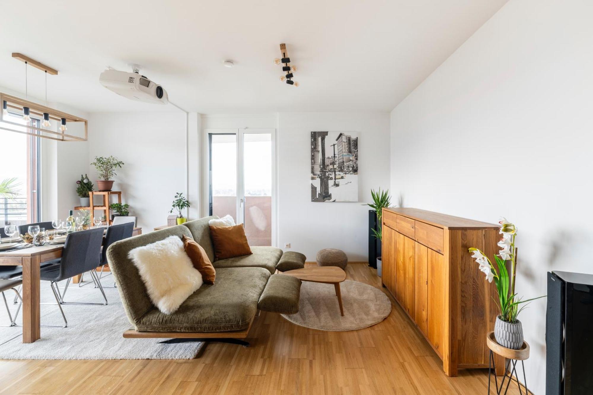 Edler Wohnraum Panoramablick 3 Sz Boxspringbetten, E-Ladestation, Kaffeevollautomat, Klima, Lift, Terrasse & 2Xtg Graz Buitenkant foto